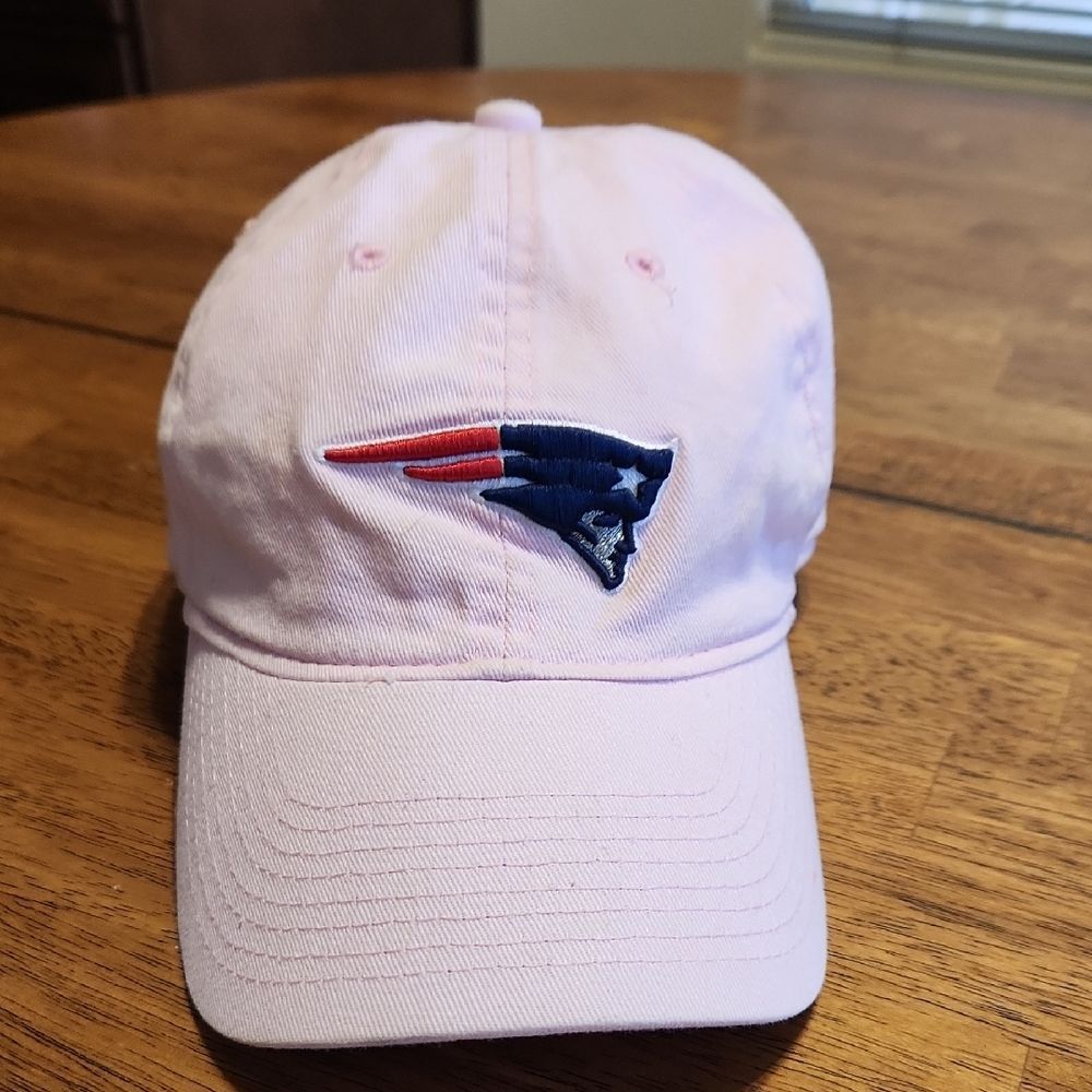 Reebok Pink Cap with Blue NFL Patch